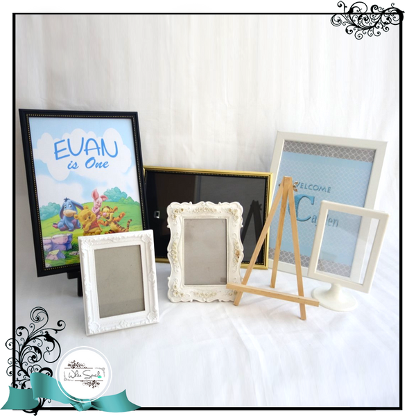 Photo Frames and Easels - White Spatula Singapore
