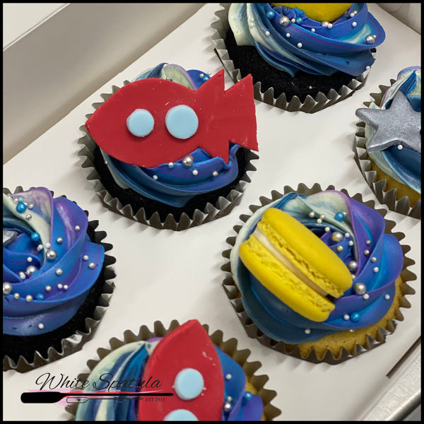 Rocket / Galaxy Cupcakes