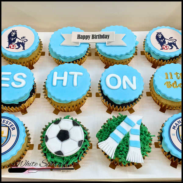 Football / Soccer Club Cupcakes