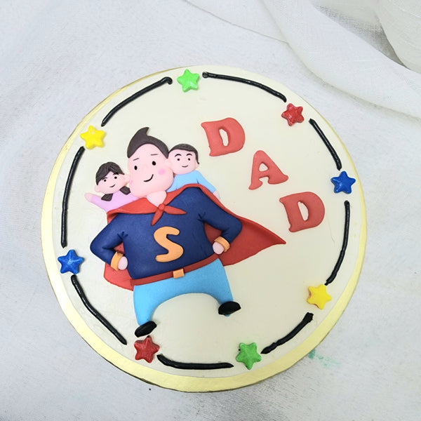 Father's Day Buttercream Cake