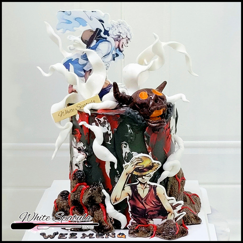 One Piece Anime Inspired Buttercream Cake