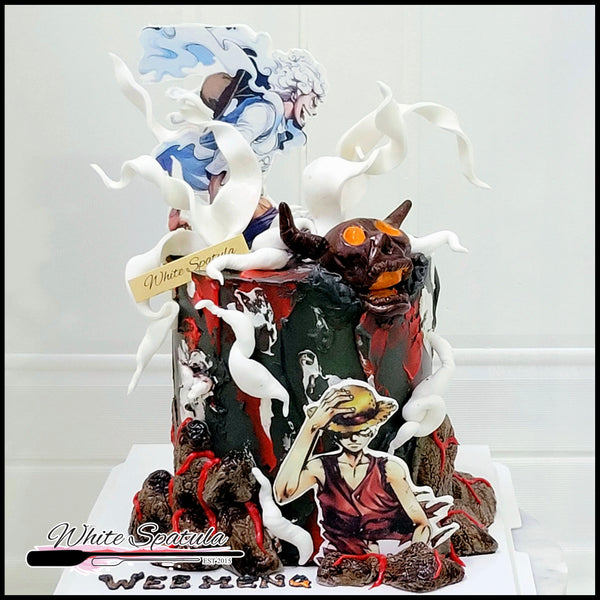 One Piece Anime Inspired Buttercream Cake