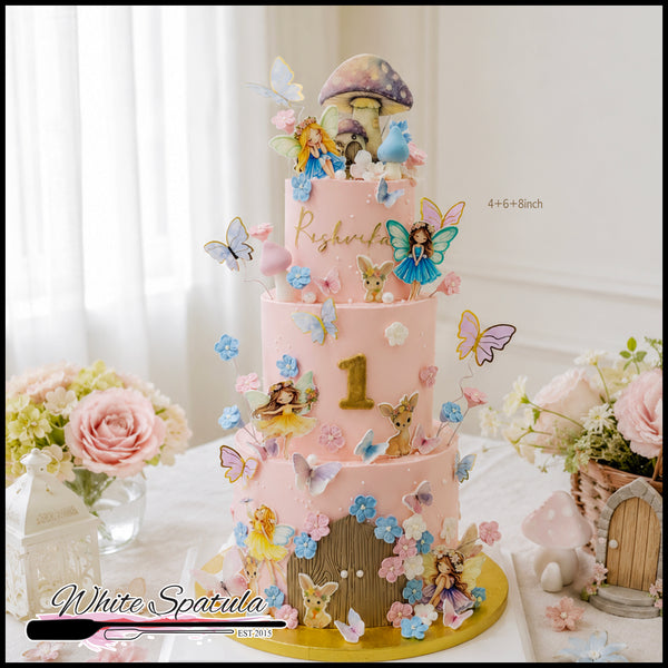 Enchanted Fairy Land Buttercream Cake