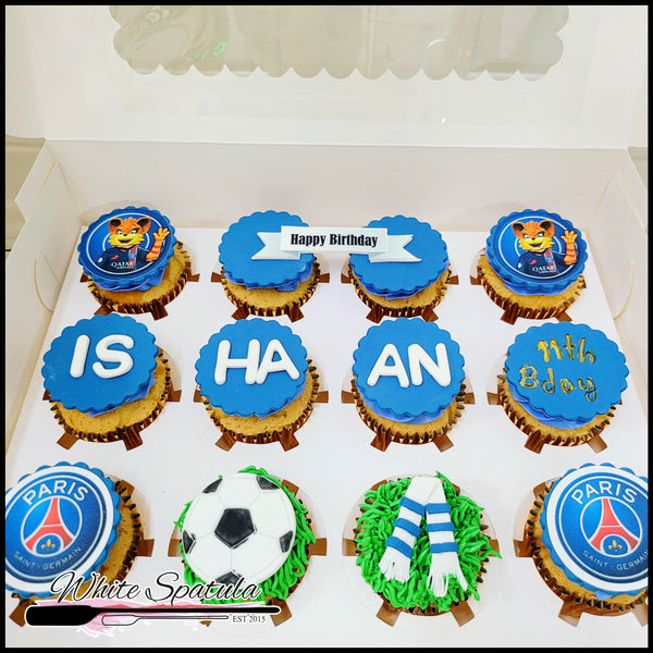 Paris Saint-Germain Football Club Cupcakes