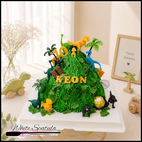 New Dinosaur Buttercream Cake