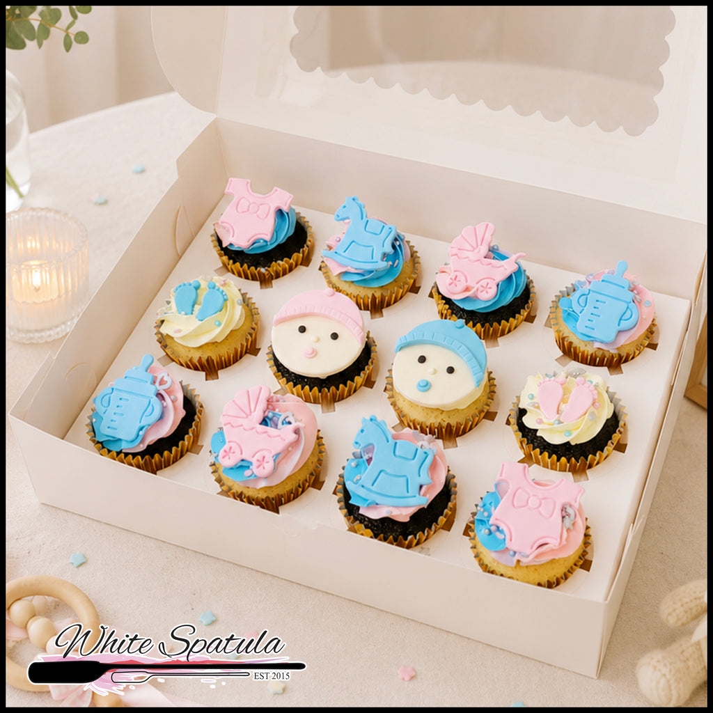 Gender Reveal Cupcakes