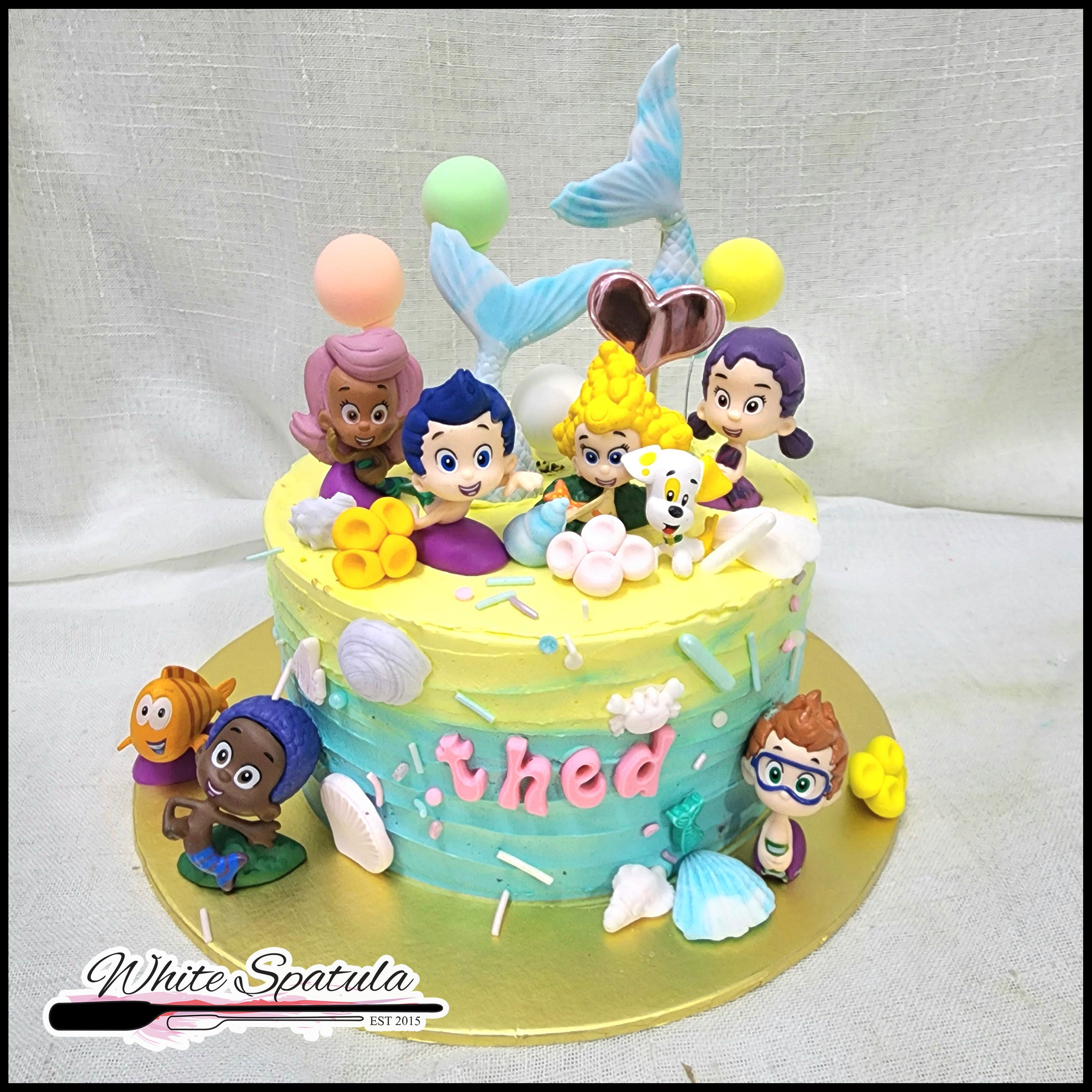 Bubble Guppies Bakery Cake Two Tier Bubble Guppies Theme Cake 🥰 Pm