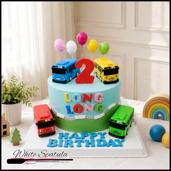 Bus Buttercream Cake