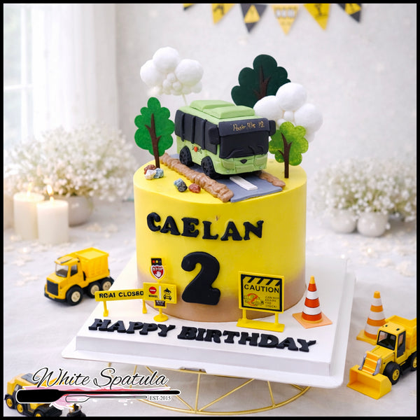 SG Go Ahead Bus Birthday Cake