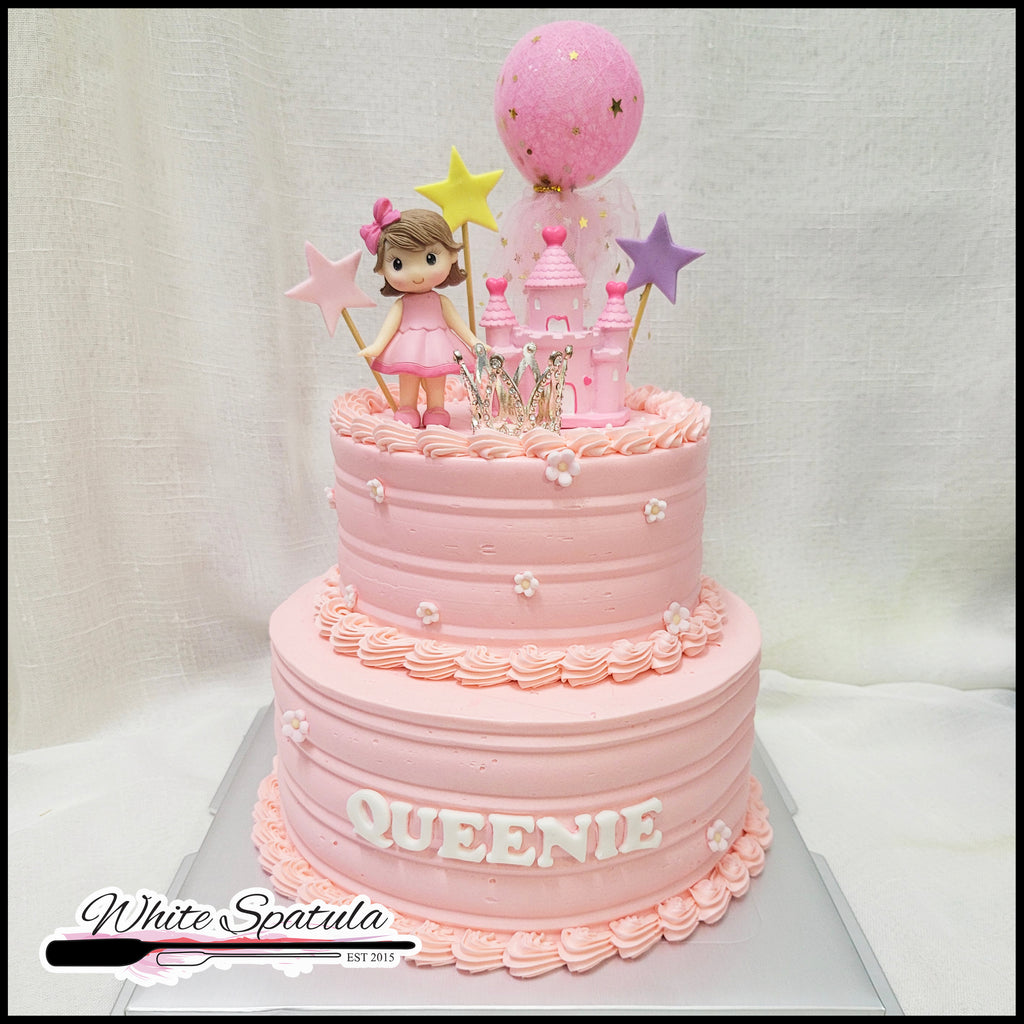 Cutie Pink Princess Cake