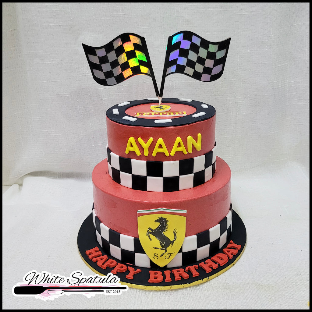 Ferrari Buttercream Cake