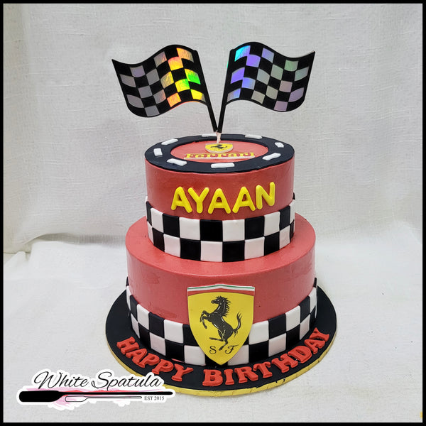 Ferrari Buttercream Cake
