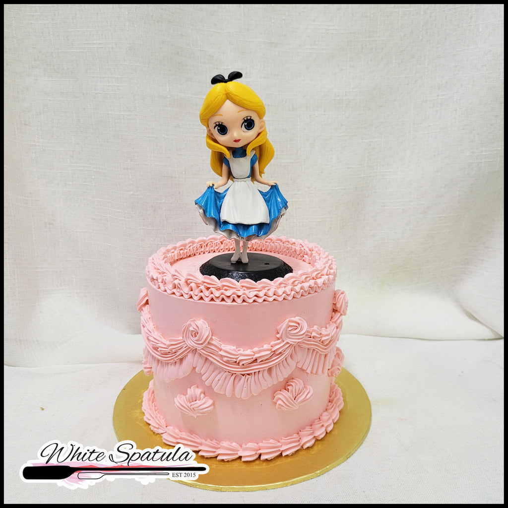 Classic Vintage Princess Buttercream Cake