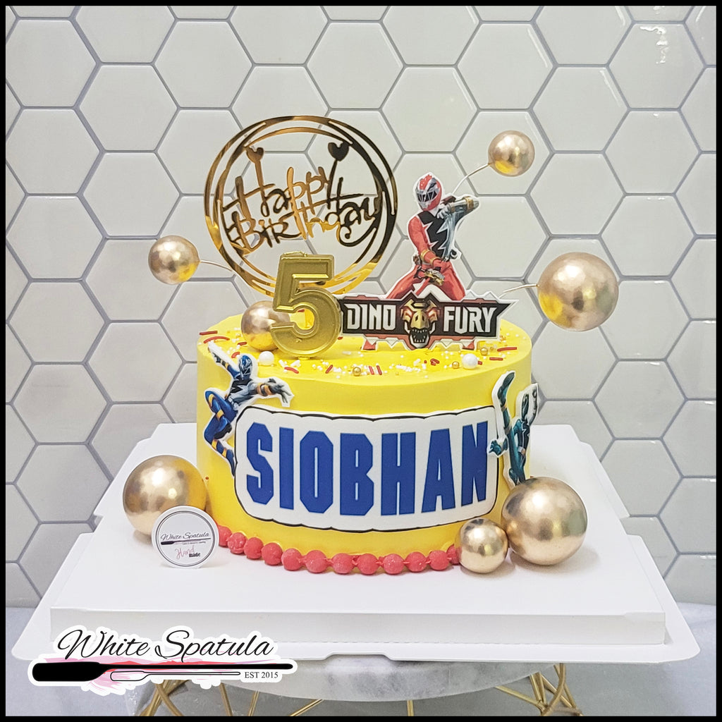 Dino Super Fury Buttercream Cake