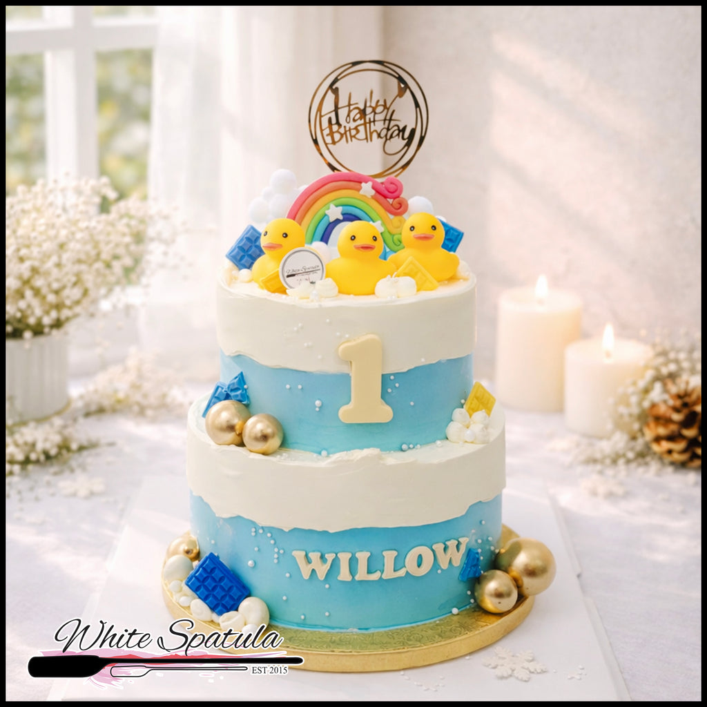 Happy Ducklings Buttercream Cake (Copy)