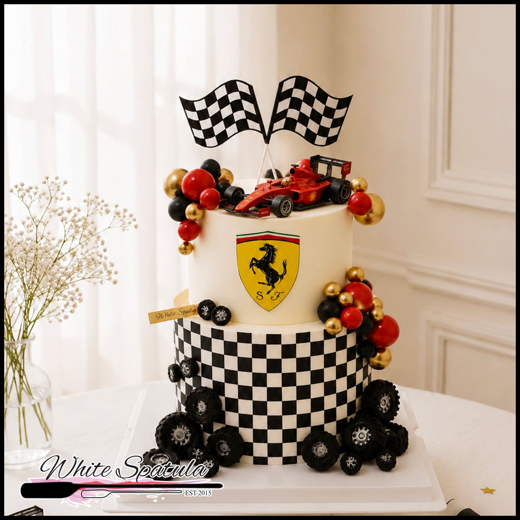 Grand Prix Racing Car Birthday Cake
