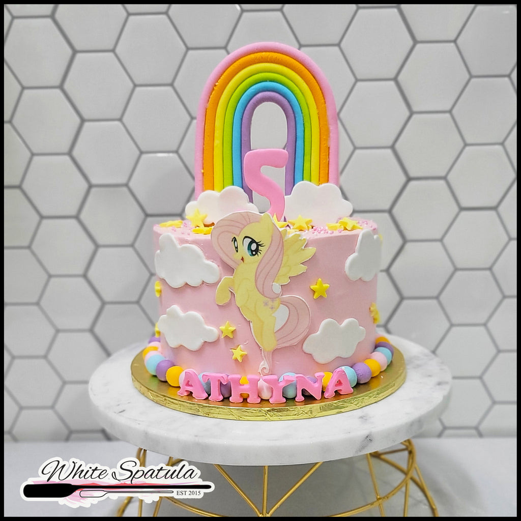 Pony Flutter Cake