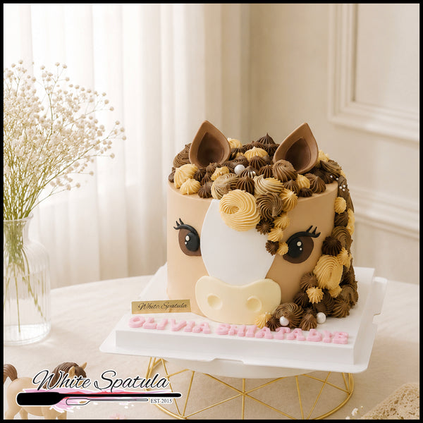 Horse Buttercream Cake