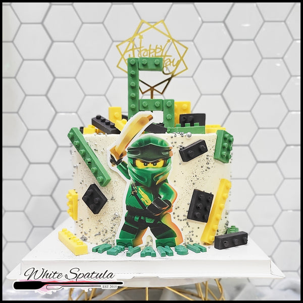 Ninja Lego Buttercream Cake
