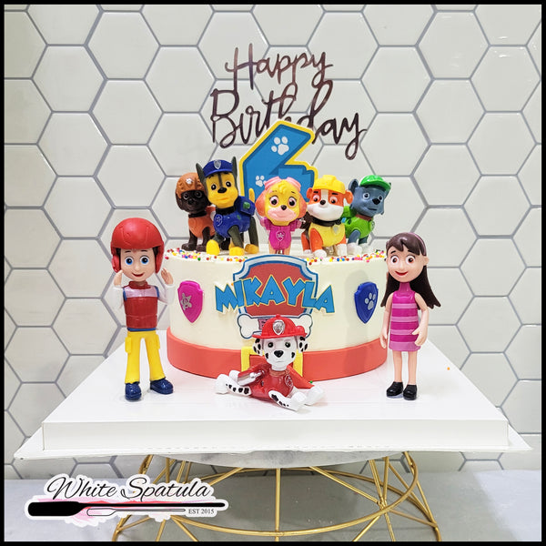 Paw Family Buttercream Cake