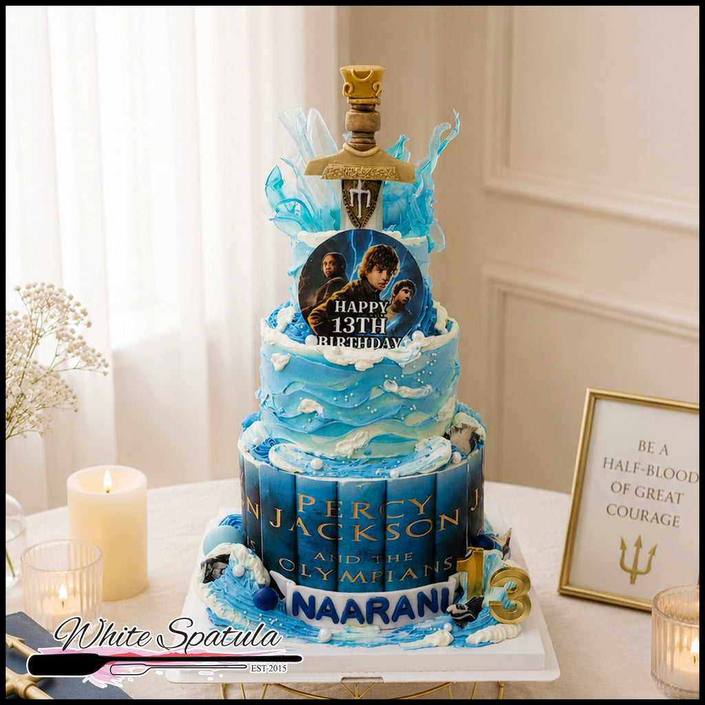 Percy Jackson Ocean Quest Birthday Cake