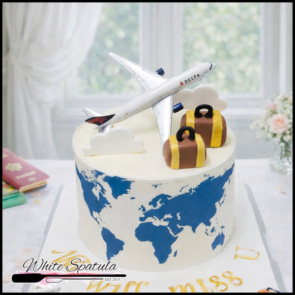 Aeroplane Buttercream Cake