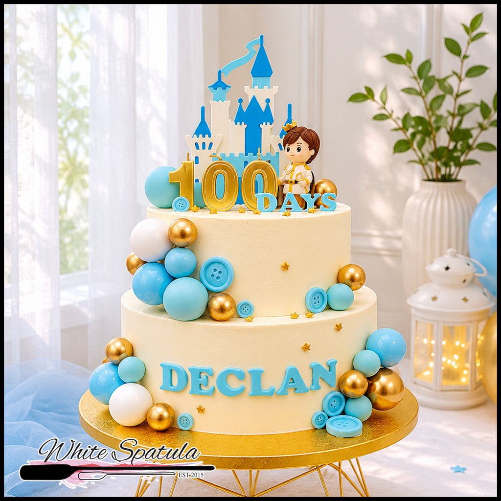Royal Baby Boy Buttercream Cake