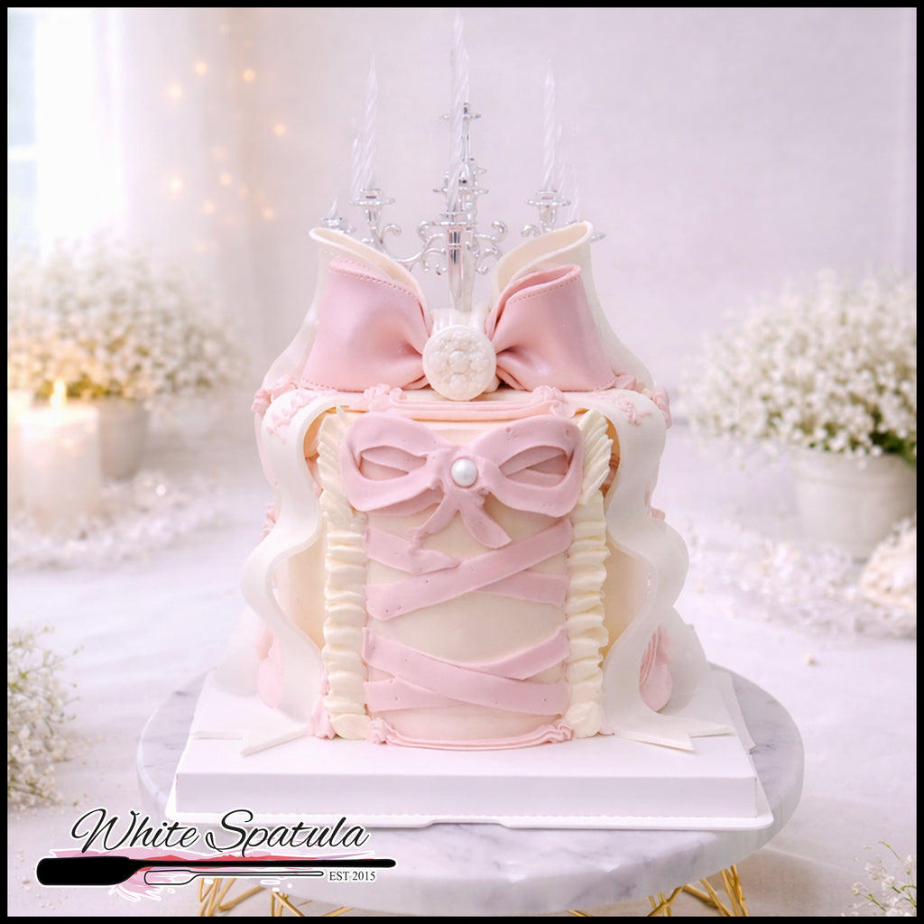 Ribbon Romance Bow Birthday Cake