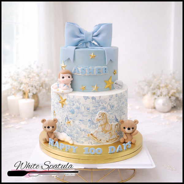 Little Prince Teddy Buttercream Cake