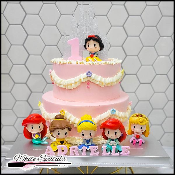 Royal Princesses Buttercream Cake