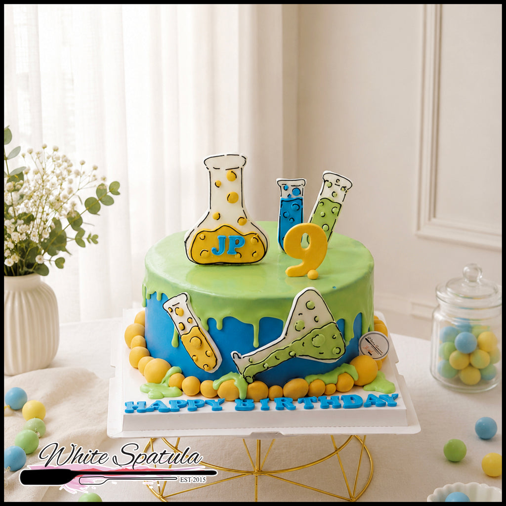 Science Buttercream Cake