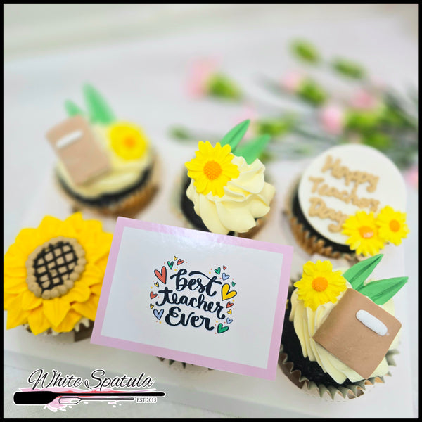 Teacher's Day Sunshine Cupcakes
