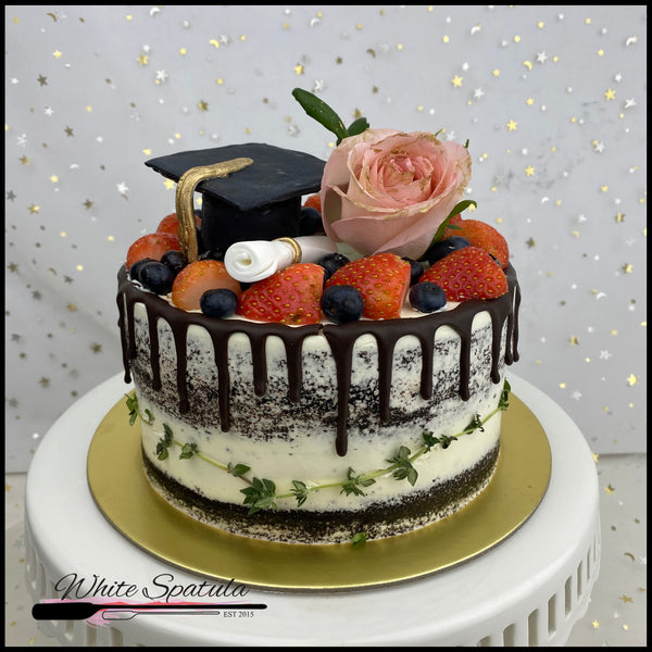 Graduation Buttercream Cake
