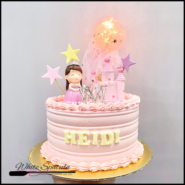 Cutie Pink Princess Cake