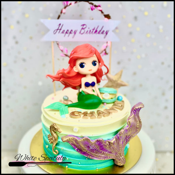 Magical Mermaid Buttercream Cake