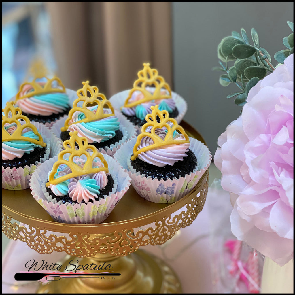 Princess Tiara Cupcakes - White Spatula Singapore