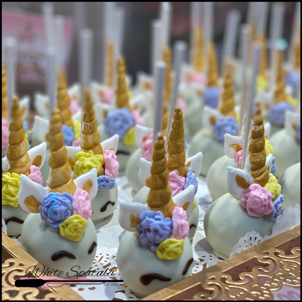 Unicorn Cake Pops - White Spatula Singapore
