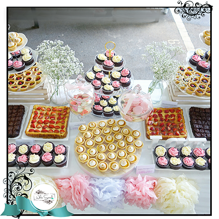 $1188 Wedding Dessert Table Promotion (80-100 pax) - White Spatula Singapore