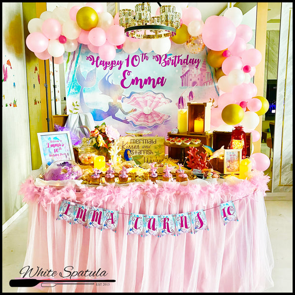 $699 Birthday/Full Month Dessert Table Package Promotion (40-45pax)