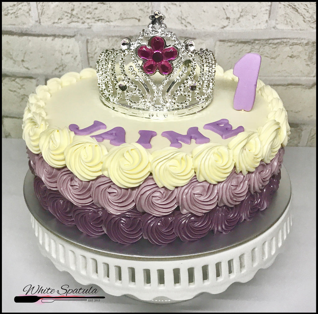 Princess Ruffles Cake - White Spatula Singapore