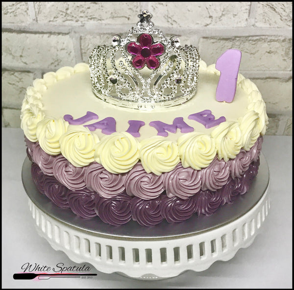 Princess Ruffles Cake - White Spatula Singapore