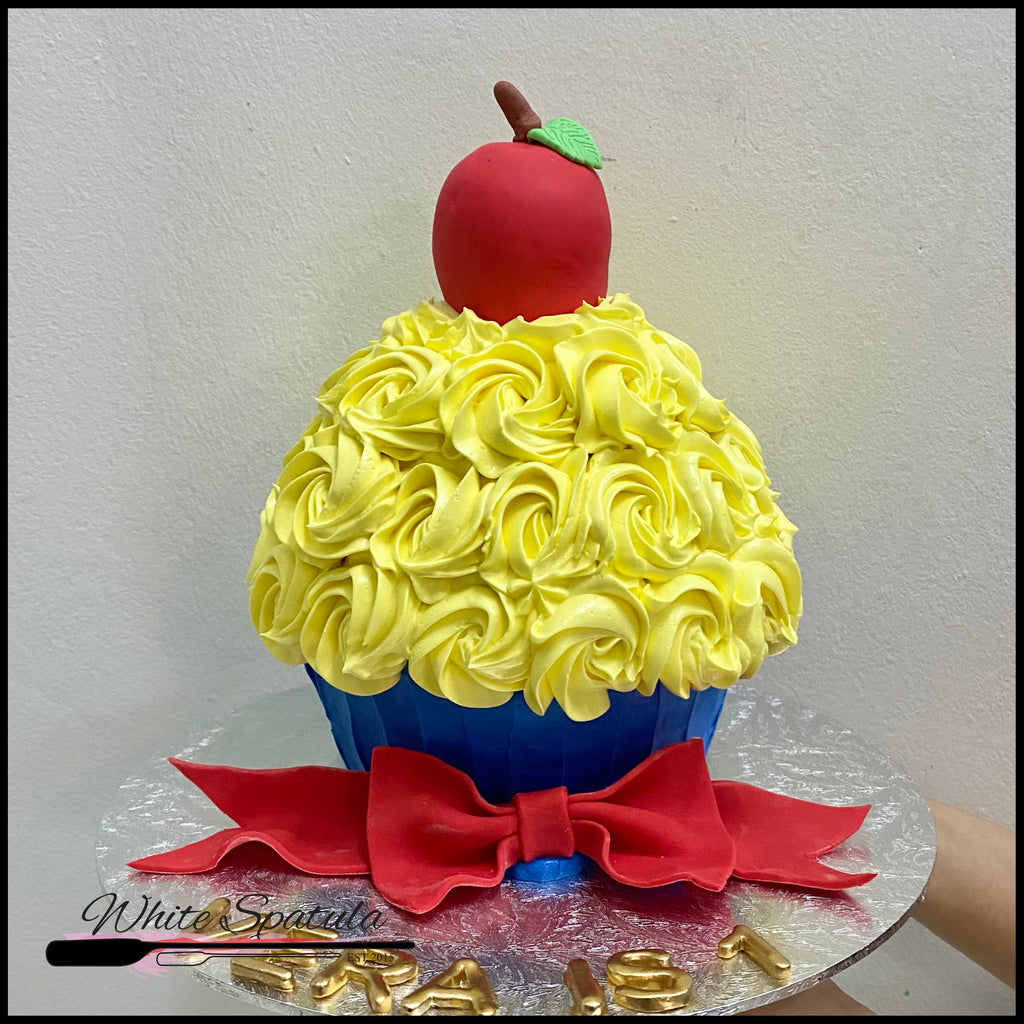 Snow White Giant Cupcake Buttercream Cake
