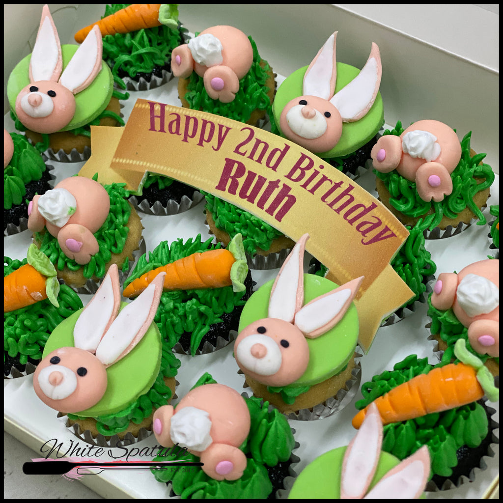 Mini Bunny Cupcakes