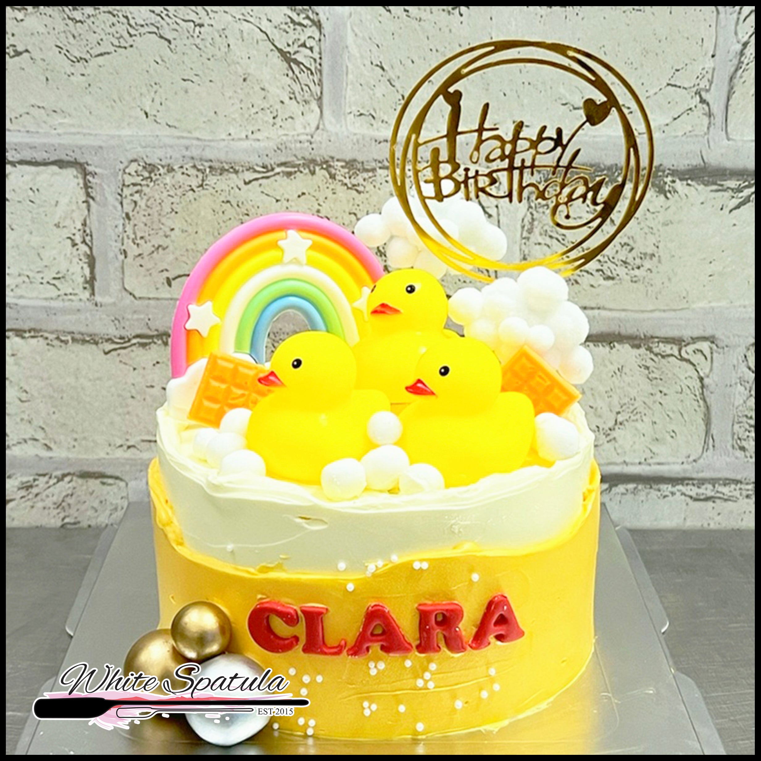 Rubbery Cake Rubber Ducky Sheet Cake Rubber Duckie | Cakes De Fleur