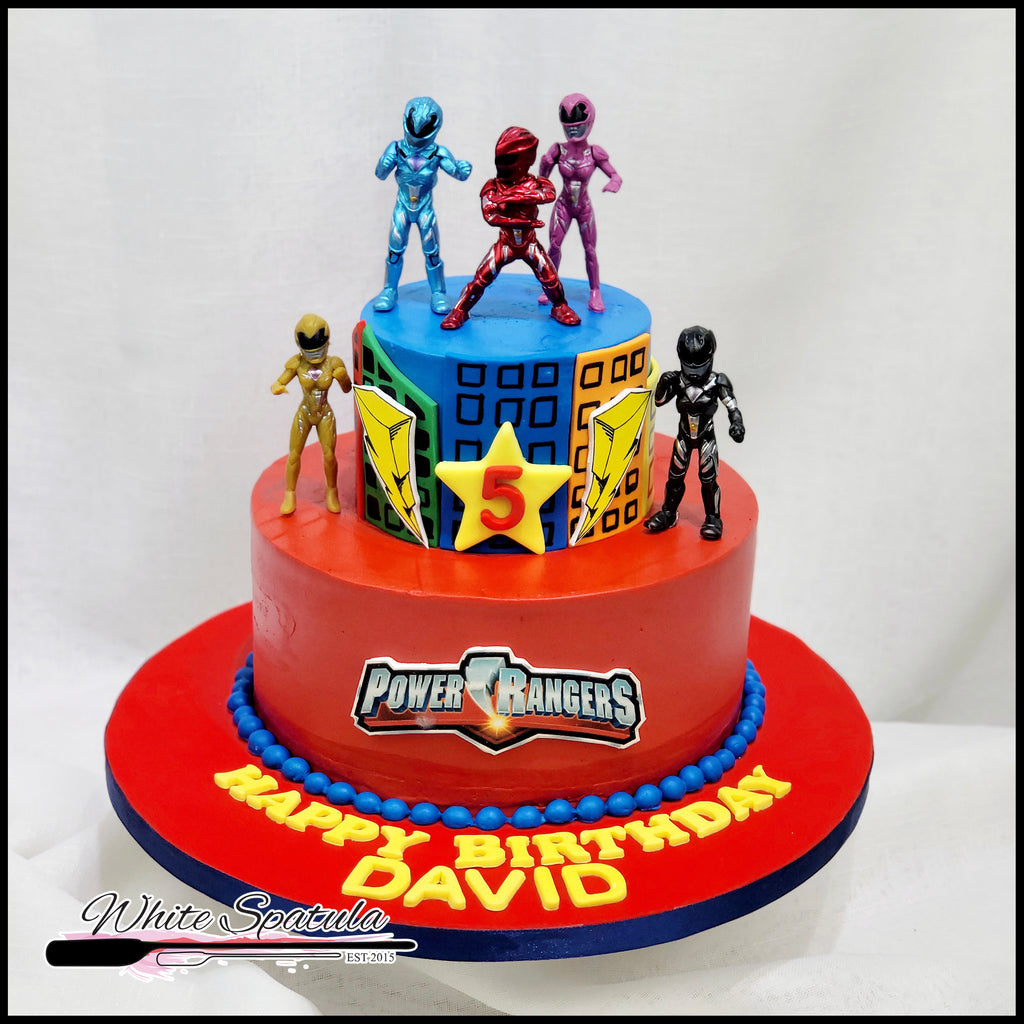 Super Power Ranger  Buttercream Cake