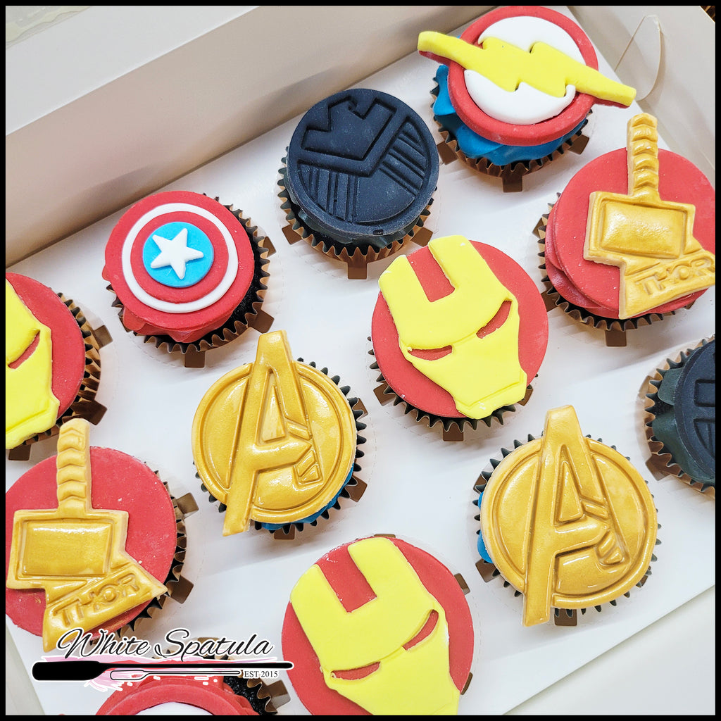 Marvelous Super Hero Cupcakes
