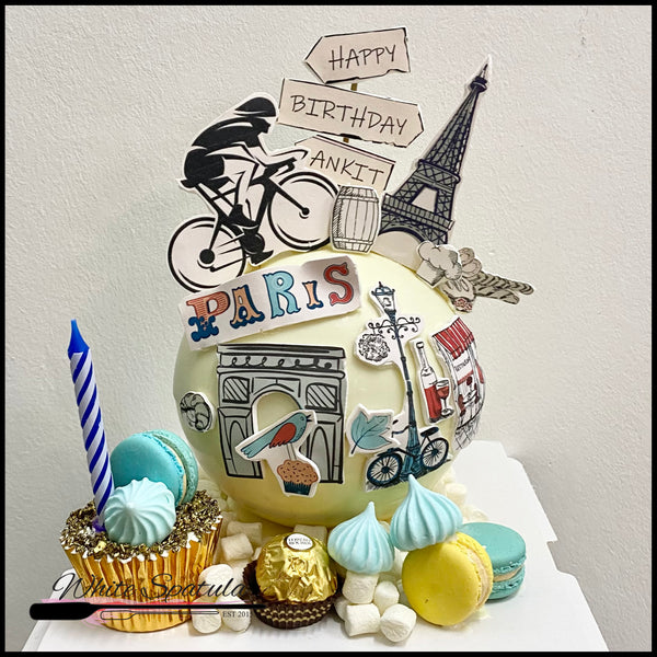 Cycling Pinata Surprise Cake