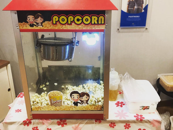Popcorn or Candy Floss Machine Rental for Kids Party