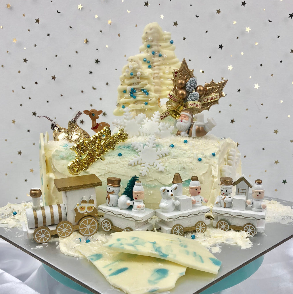 WS Christmas Log Cakes & Celebration Cakes - White Spatula Singapore