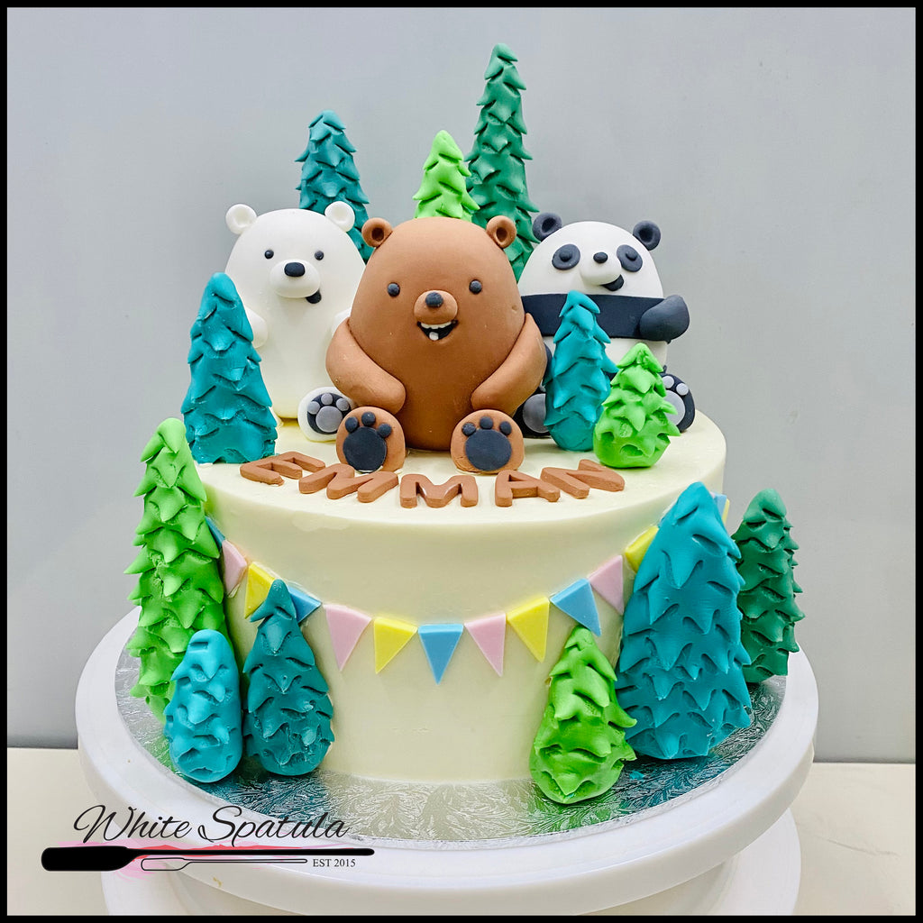 New 3 Bears Buttercream Cake